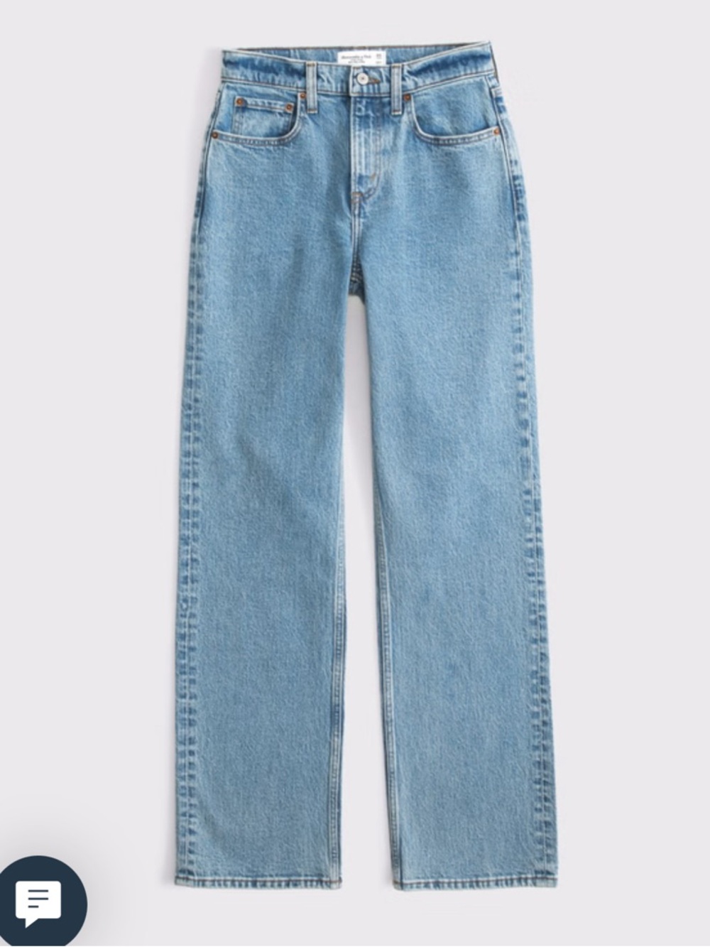 Abercrombie 90s Relaxed Jean High Rise